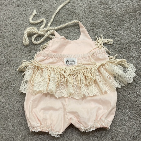 Frilly Frocks Baby Girl Romper Boho Size 12 months - Picture 5 of 7